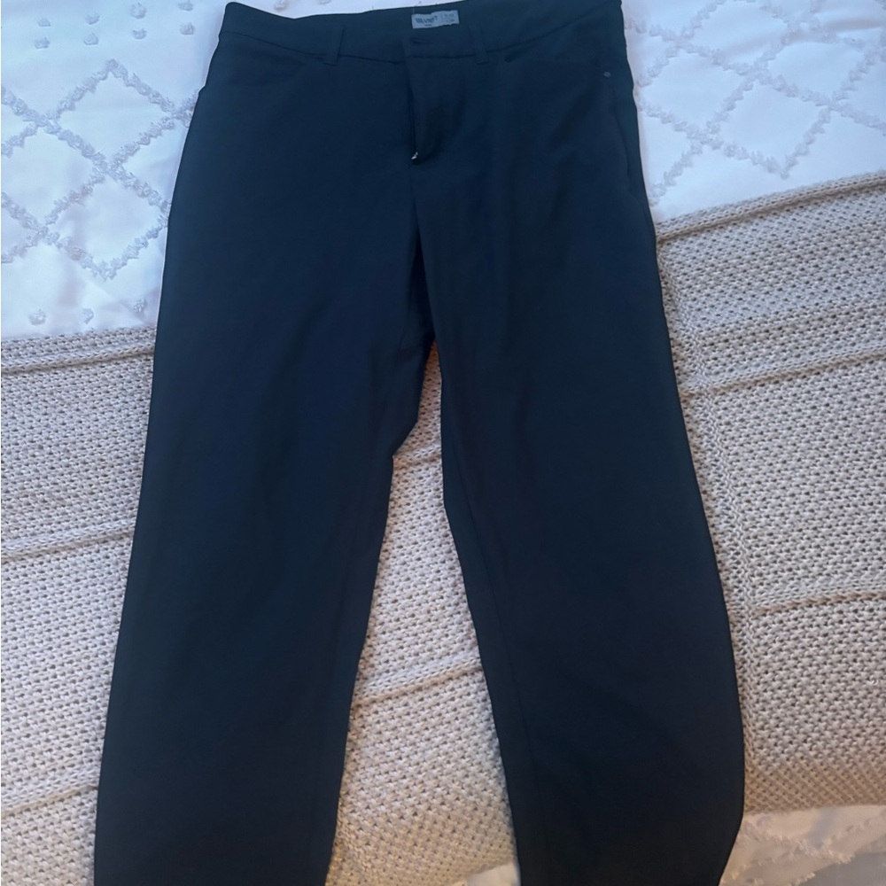 VRET Elegant Men's Black Dress Pants